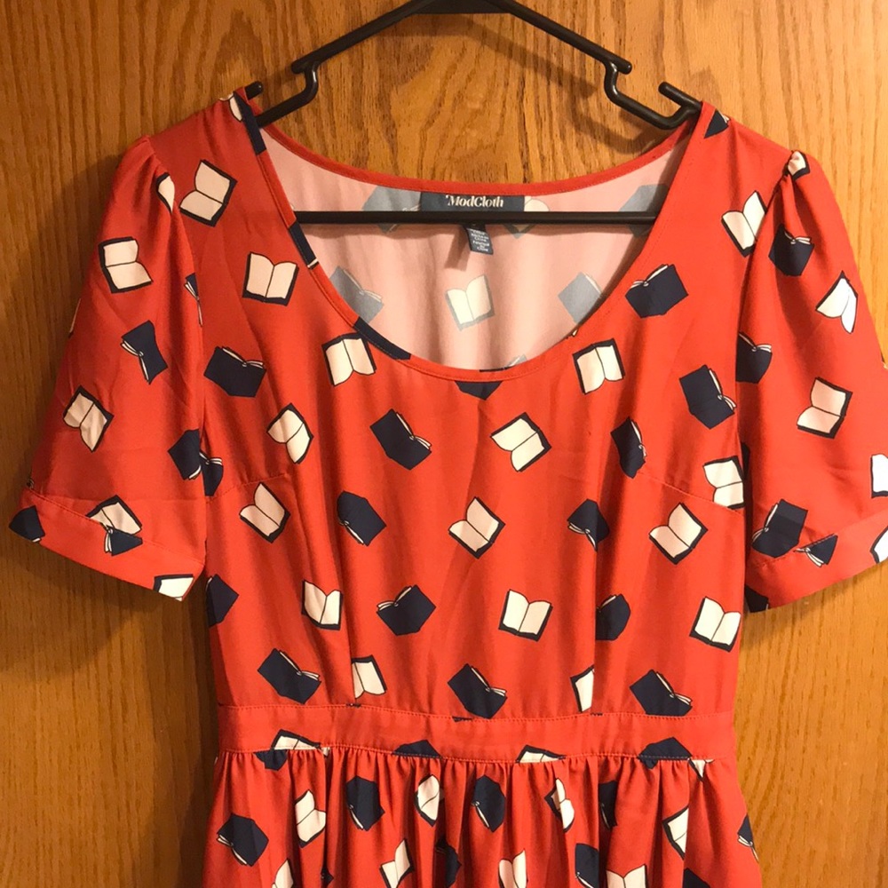 ModCloth Open Book Dress